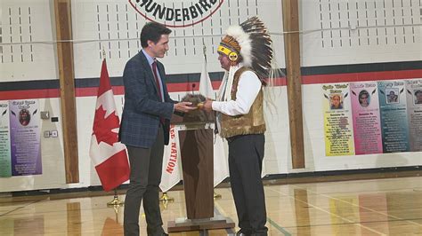 Trudeau pays respects to stabbing victims at James Smith Cree Nation ...