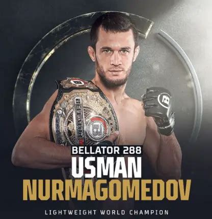 Usman Nurmagomedov Becomes New Bellator Lightweight Champion ...