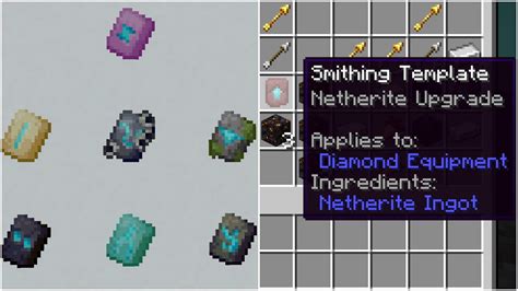 Minecraft smithing template guide: How to find, uses, and more