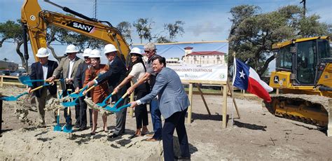 The Groundbreaking for the Aransas County Courthouse and The City of Rockport City Hall ...