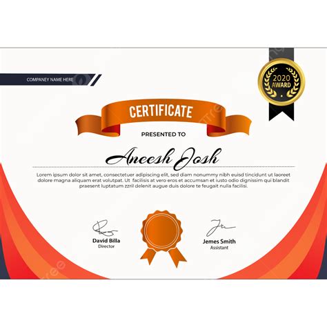 Certificate Vector Templates Template Download on Pngtree