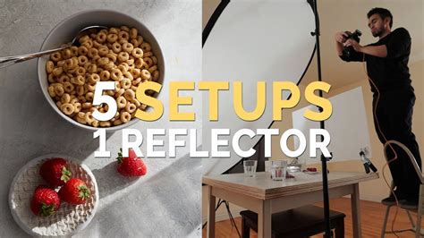 5 Creative Food Photography Lighting Setups using just ONE Reflector ...