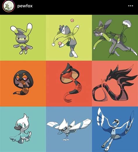 Fakemon designs starters Pokémon | Pokemon breeds, Pokemon rayquaza ...