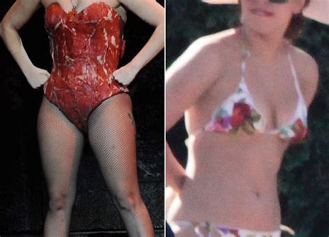 Lady Gaga Bikini Pictures — Flaunts 30 Pound Weight Loss In Sexy Suit – Hollywood Life