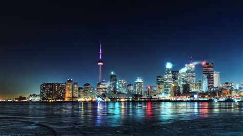 wallpaper tags toronto night city city lights share this wallpaper ...