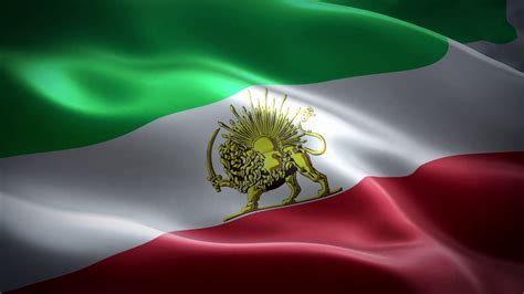 Persian National Flag-پرچم شیر و خورشید ایران - YouTube