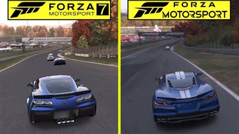 Forza Motorsport 2023 vs Forza Motorsport 7 Comparison Shows Visual ...