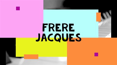 Frere Jacques Piano Tutorial Synthesia + midi - YouTube