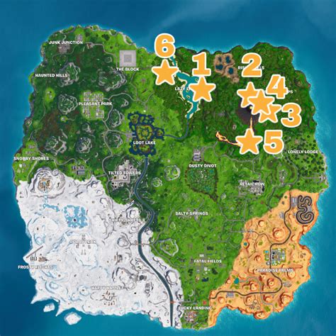 Fortnite | Season 8 Secret Battle Star & Banner Locations Guide