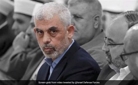 "Matter Of Time Until...": Israel Closes In On Hamas Founder Yahya Sinwar