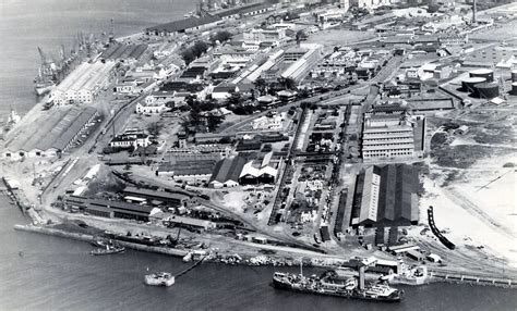 Durban Harbour from the air, The Point | South african railways, Durban ...