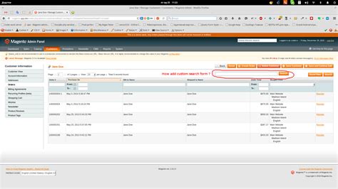 ajax - Magento admin: how to add a custom search form - Stack Overflow