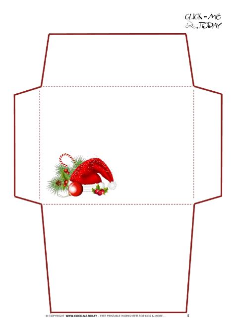 Printable Christmas Envelopes - Printable Word Searches