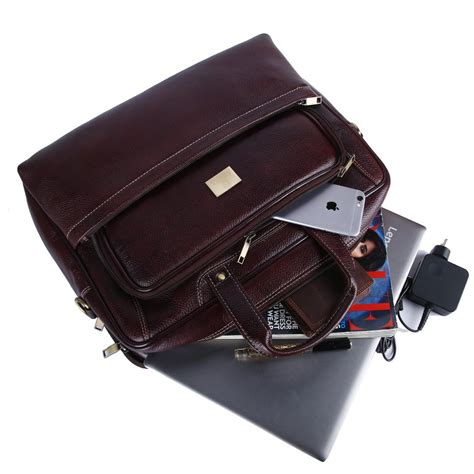 Brown leather Laptop Bags at Rs 1750/piece | Leather Laptop Bags | ID ...