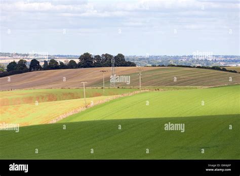 Northamptonshire countryside, East Midlands, England, UK Stock Photo ...