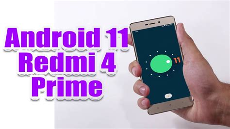 Install Android 11 on Redmi 4 Prime (LineageOS 18.1) - How to Guide! - YouTube