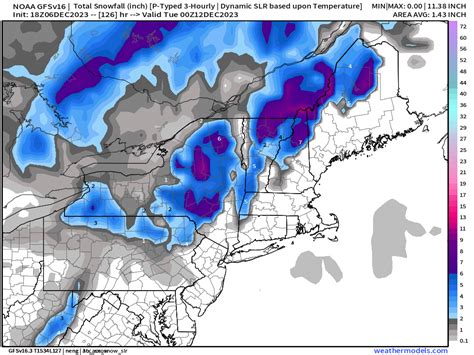 5 snow maps: