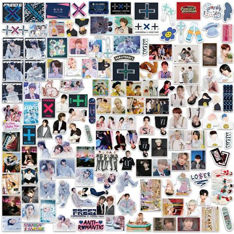 Buy Kpop Stickers 190pcs Vinyl Waterproof Album Photo Sticker Pack for MOA Fans Gifts Laptop ...