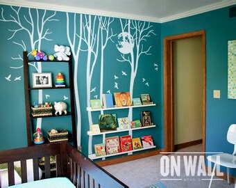 Large Tree Wall Decals Trees Decal Nursery Tree by ONWALLstudio