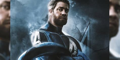 John Krasinski Reimagined As MCU Reed Richards In Fantastic Four Image