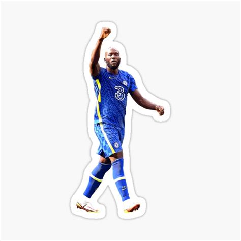 "Romelu Lukaku" Sticker by wujingchan | Redbubble