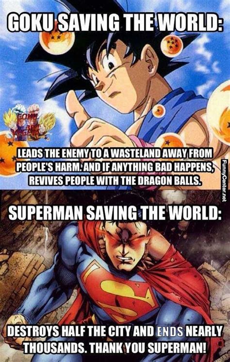 25 Hilarious Goku Vs Superman Memes That Show Who's The Real Hero ...