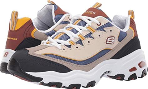 Skechers Men'S D'Lites Brown/Tan - Walmart.com