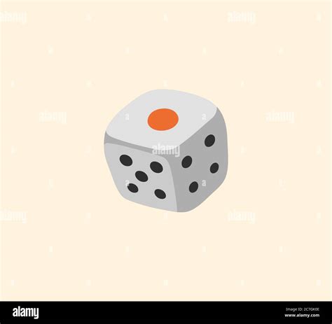 Game Die vector isolated icon illustration. Game Die icon stock ...