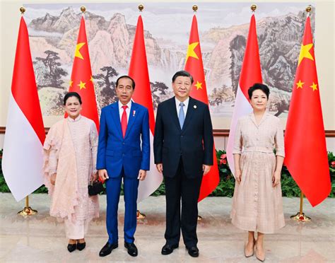 Presidents of Indonesia and China meet to discuss joint projects and ...