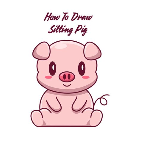 Easy To Draw Cartoon Pig