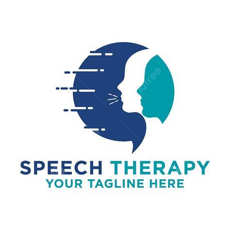 Speech Therapy Vector Design Images, Speech Therapy, Logo, Speech ...