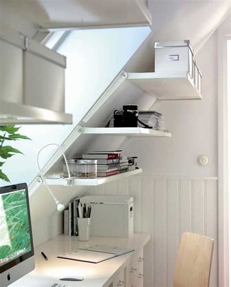 Slanted Ceiling Storage Ideas - Slanted Storage Sloped Walls Bedroom Ceiling Drawers Accommodate ...