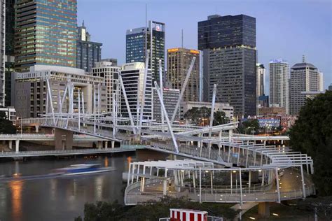 Kurilpa Bridge Brisbane, Australia: tensegrity structure - e-architect