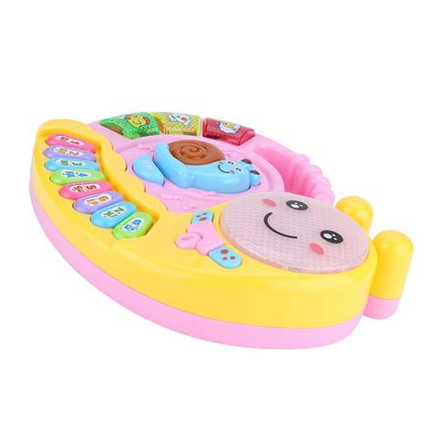 Mgaxyff Baby Infant Educational Musical Piano Cute Snail Image Auditory ...