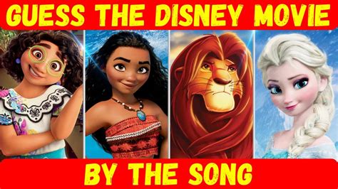 GUESS THE 30 DISNEY MOVIES BY THE SONG! - YouTube