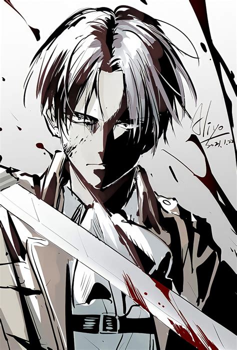 Shingeki no kyojin, anime, attack on titan, levi, manga, HD phone ...