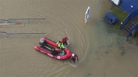 Billing Aquadrome: Flooded home-owners warned it could be days before ...