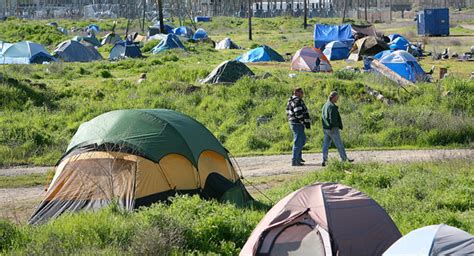 US Homeless Camps | "no doubt about it that nut's a genius"