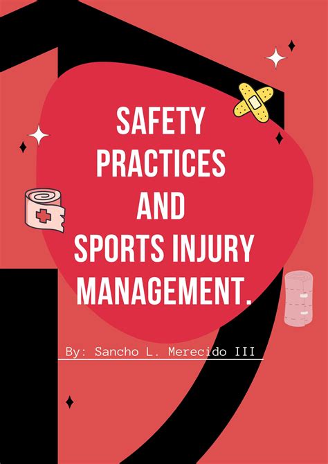 Safety Practices and Sports Injury Management. - Sancho Merecido - Page ...