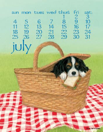 Dog Days : 2021 Calendars : Art For Everyday