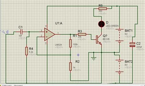 Proteus Simulation of Amplifier Circuit 4.1CIRCUIT DESCRIPTION ...