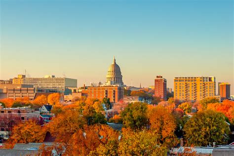 Madison Skyline | A view of the Madison, Wisconsin skyline t… | Flickr