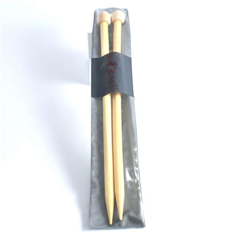 Bamboo Knitting Needles 10.00mm - Fabric8