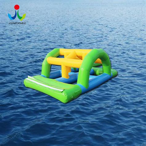 Inflatable Mini Island Water Park | Floating Bouncy Island Water Park