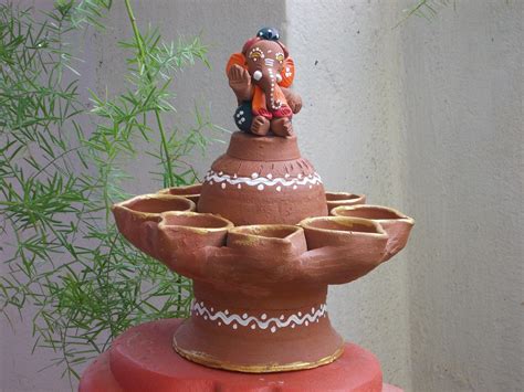 Earthen Diwali diyas made by our FeviArtist on facebook. | Novelty ...