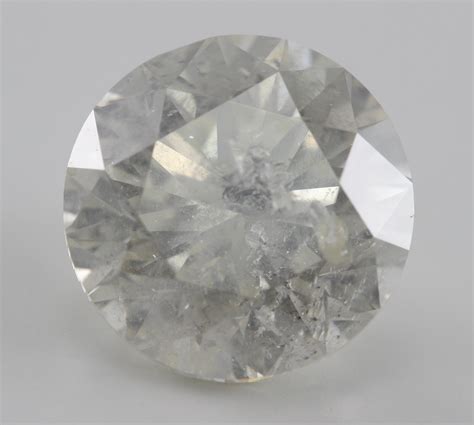 Round Cut Loose Diamond (5.01 Ct, I-J Color ,I1(K.M) Clarity) IGL Certified