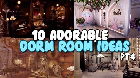 10 ADORABLE DORM ROOM IDEAS PT 4| Roblox Royale High Campus 3 - YouTube