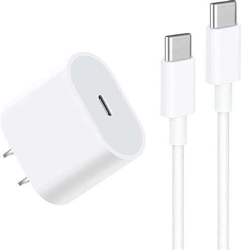 Amazon.com: 20W USB C Fast Charger for iPad Pro 12.9, iPad Pro 11 inch 2022/2021/2020/2018, iPad ...