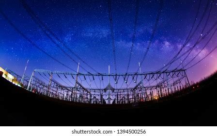 Best Electrical Tower Night Royalty-Free Images, Stock Photos & Pictures | Shutterstock