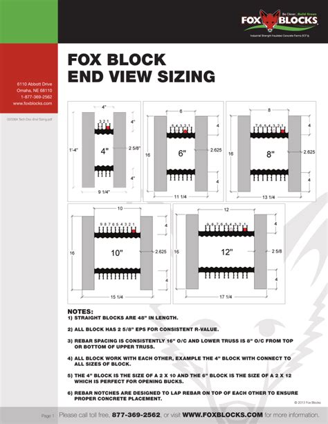 Fox-Blocks-Block-Measurements-End-View-Sizing